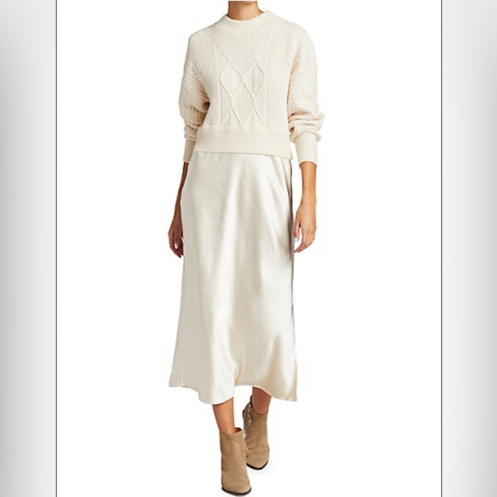 dh New York Combo Midi Sweater Dress